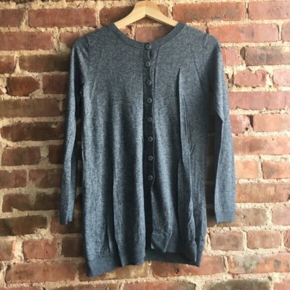 Twin-Set Back Button Sweater Cashmere Blend XS - Picture 3 of 6